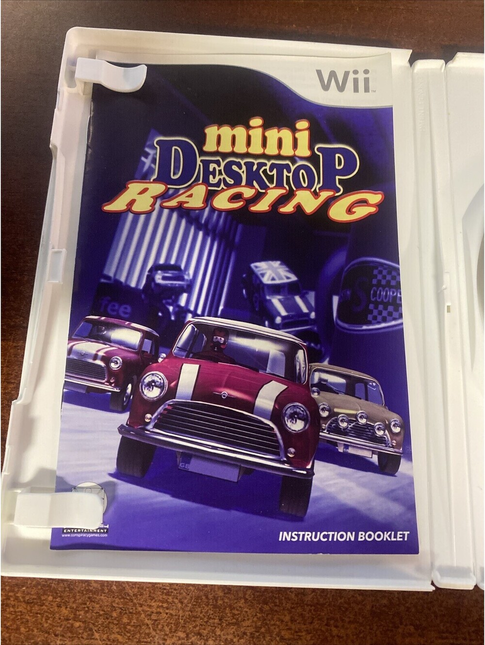 Mini Desktop Racing (Nintendo Wii, 2007) Complete Tested Working - Picture 3 of 5